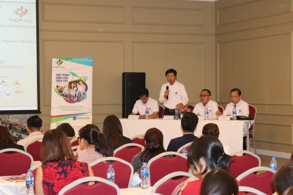 virex tai tro dia diem hop bao trien lam vnopi fair 2018